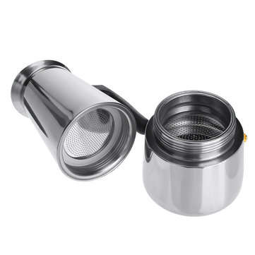 9 Cup Espresso Percolator Coffee Stovetop Maker Moka Latte Pot Stove