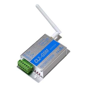 CL2-GSM GSM SMS Remote Controller Smart Remote Control Switch Module 2 Way Relay Output for GSM Gate