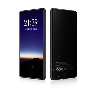 IQQ C18 16GB bluetooth 5.0 1080P HD Video Lossless Music MP3 Player Support FM... (COLOR.: ROSEGOLD)