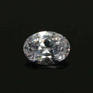 HUGE Unheated 56.66ct VVS White Sapphire 18X25mm Oval Cut AAAA Loose Jewelry Set