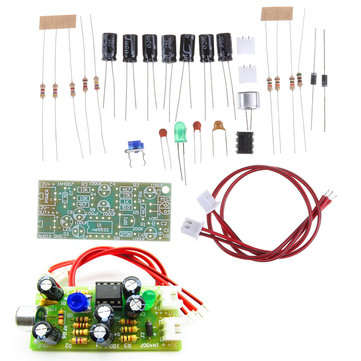 5pcs Microphone Pickup Audio Microphone Amplifier Module DIY Kit Dual Track Output Gain Adjustable D