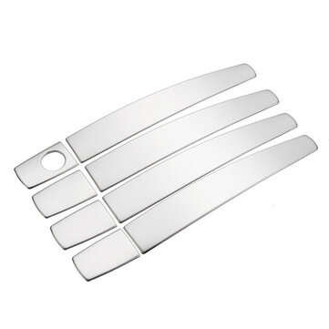 8PCS Stainless Steel Exterior Door Handle Cover Trim Universal For Vauxhall Opel Chevrolet Cruze Bui