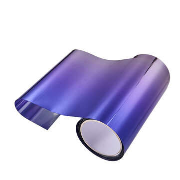 Car Front Windshield Protect Shade Sticker Window Sun Visor Strip Tint Film DIY ... (COLOR1: PURPLE)