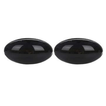 Dynamic LED Side Marker Lights Amber Color for MINI Cooper R50 R52 R53 (COLOR.: BLACK)