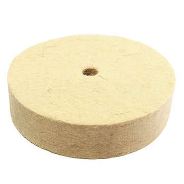 Drillpro 6 Inch 150mm Polishing Buffing Wheel Wool Felt Polisher Disc Pad