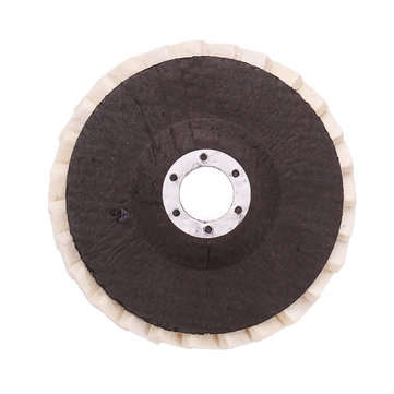 Drillpro 130mm Stianless Steel Wool Felt Flap Polishing Wheel Disc Angle Grinder Buffing Pads For Me