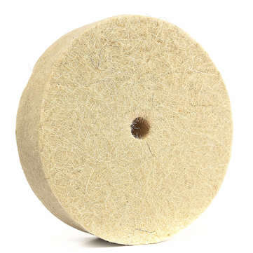 Drillpro 6 Inch 150mm Polishing Buffing Wheel Wool Felt Polisher Disc Pad