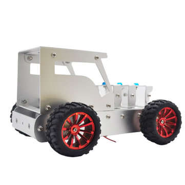 DIY Tractor Aluminous Smart RC Robot Car Chassis Base Kit