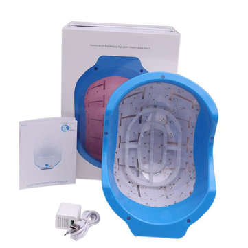 Rechargeable 678nm Low Light Laser Hair Regrowth Helmet Cap (PLUG: EUPLUG)