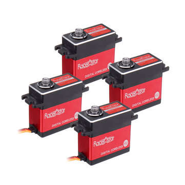 4PCS Racerstar CLS6336HV 180 35.6KG Coreless Metal Gear Digital Servo For RC Airplane Car Robot