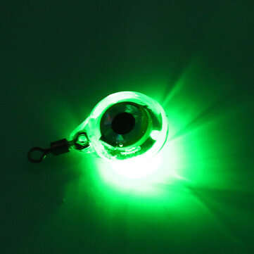 ZANLURE 5 Pcs Underwater LED Fishing Lamp  Fluorescent Glow Bait Night Light (COLOR: GREEN)