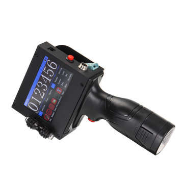 Hand Held Smart Inkjet Printer Jet Printing Date QR Code Coding Marking Machine