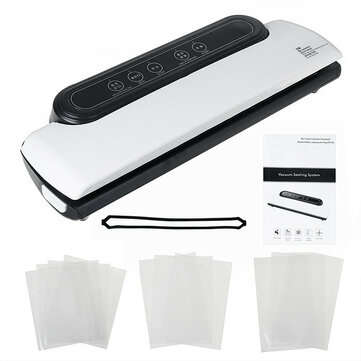 Electric Food Storage Vacuum Sealer Automatic Packing Machine For Home Kitchen wit... (PLUG: USPLUG)