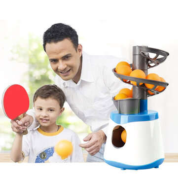 Ping Pong Table Tennis Robot Automatic Ball Launcher Machine for Athletes Student... (COLOR.: GREEN)