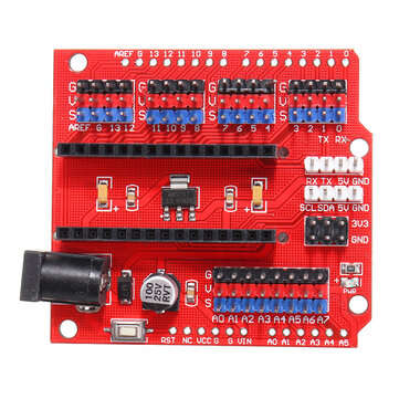 Multi-Function Funduino Nano Shield Nano Sensor Expansion Board Geekcreit for Arduino - products tha