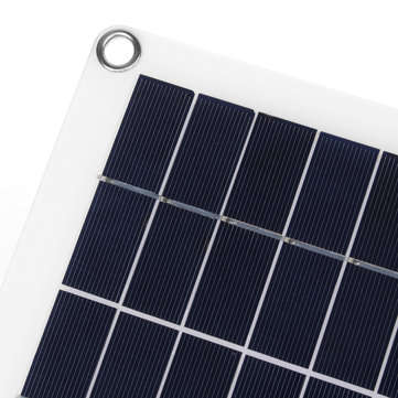 JH-10 12V/5V Monocrystalline Solar Panel Battery Charger with Single USB Interface