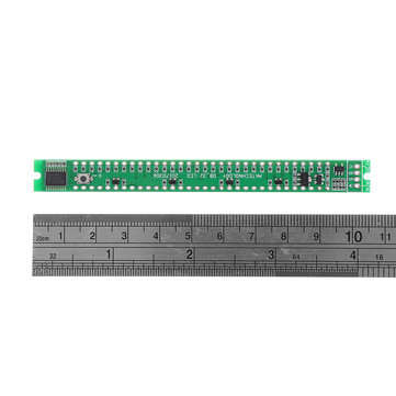 DIY 32 LED Music Electrical Level Indicator VU Meter Audio Level Meter Kit For Amplifier Board Adjus