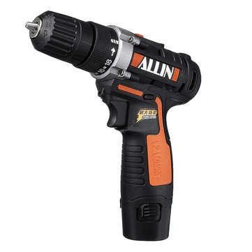 12V 1.5 Ah Lithium Battery Power Drill Cordless Electric Hand Drill Bit... (SIZE 3: (280)30X81X46CM)
