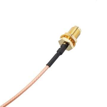 2Pcs10CM Extension Cord U.FL IPX to RP-SMA Female Connector Antenna RF Pigtail Cable Wire Jumper for