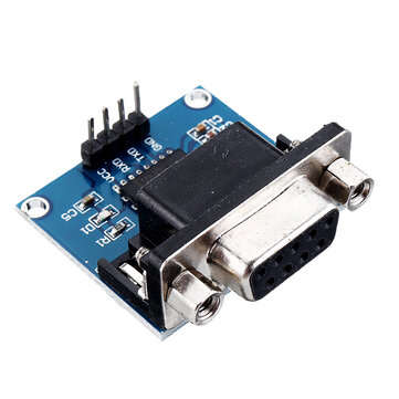DC5V MAX3232 MAX232 RS232 To TTL Serial Communication Converter Module With Jumper Cable Geekcreit f