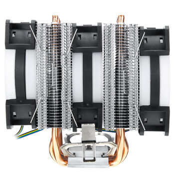 CPU Cooler 6 Heatpipe 4 Pin RGB Cooling Fan For Intel 775/1150/1151/1155/1156/1366 AMD