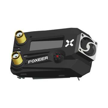 Foxeer Wildfire 5.8GHz 72CH Dual Receiver OLED Ground Station Module Support OSD ... (COLOR3: BLACK)