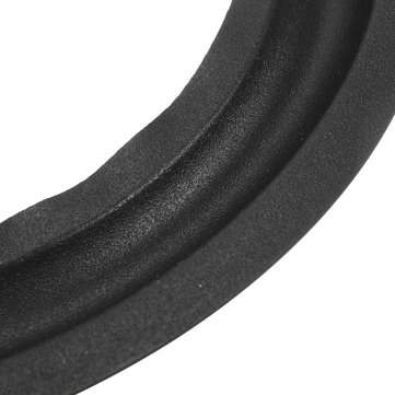 6" Inch Black Soft Speaker Rubber Surrounds Horn Ring Repair Kit Universal
