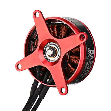 Racerstar RC Brushless Motor BA2305 1600KV Support 1S 2S 3S 8060 9050 Prop for Fixed Wing RC Airplan