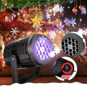 Snow Moving Laser Christmas Projector LED Light Outdoor Landscape Decoration Lamp