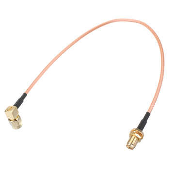 100CM SMA cable SMA Male Right Angle to SMA Female RF Coax Pigtail Cable Wire RG316 Connector Adapte