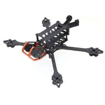 HSKRC HX230mm 5inch / HX267mm 6inch / HX304mm HX342mm FPV Full Carbon Fiber Frame K... (INCH: 7INCH)