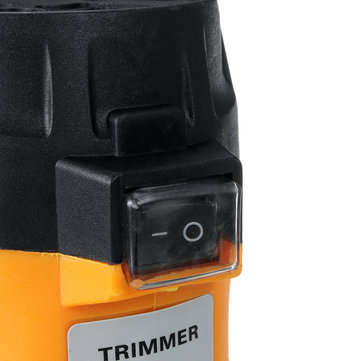 2200W 6.35mm Electric Handheld Machine Trimmer 6-Gear Adjustable Woodworking Palm Router Wood Carvin