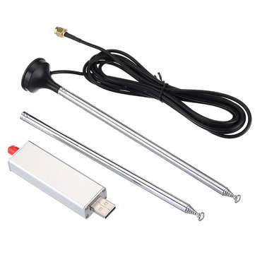 RTL-SDR Blog RTL SDR V3 R820T2 RTL2832U 1PPM TCXO SMA RTLSDR Software Defined Radio Receiver with An