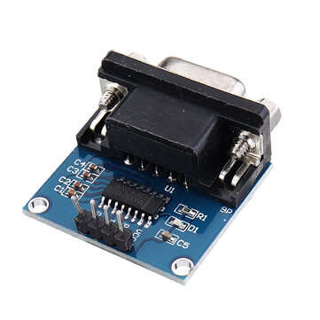 DC5V MAX3232 MAX232 RS232 To TTL Serial Communication Converter Module With Jumper Cable Geekcreit f