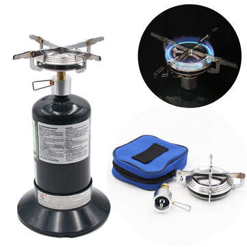 Easywalking Outdoor 2000W Camping Gas Stove Ovens Portable Windproof Tank Stove Picnic BBQ Portable