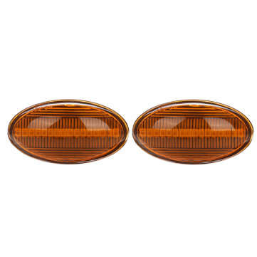 Dynamic LED Side Marker Lights Amber Color for MINI Cooper R50 R52 R53 (COLOR.: YELLOW)