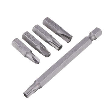 Drillpro 98pcs Torx Star Spline Hex Cross Slotted Screwdriver Bit Set Garage Repair Tool