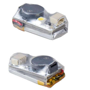 FPV JHEMCU JHE20B Finder BB Ring 100dB Buzzer Alarm with LED Light Support BF CF Flight Control Part