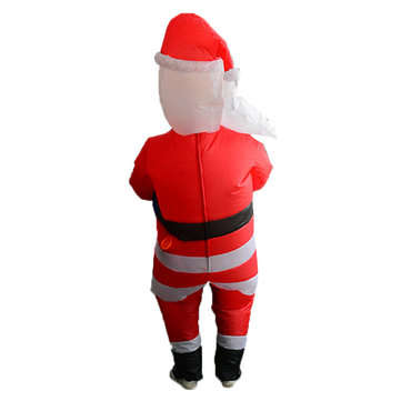 Scary Halloween Christmas Man Inflatable Costume Blow Up Suits Party Dress Decorations