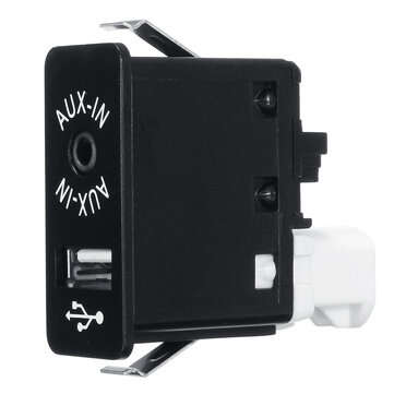 USB AUX In Auxiliary Audio Input Socket Switch Interface Panel For BMW E81 E87 E60 E90 F10 F12 E70 F