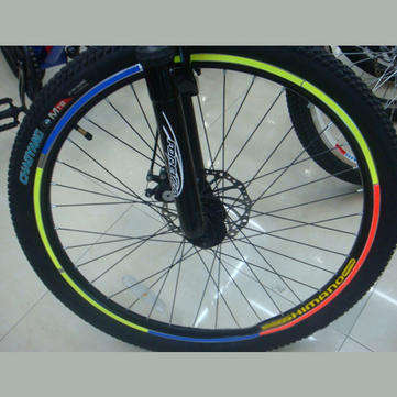 Bike Bicycle Wheel Rims Reflective Stickers Luminous