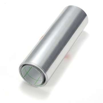 15 x 152cm Auto Sticker Silver Chrome Wrapping Vinyl 5.9"x60"