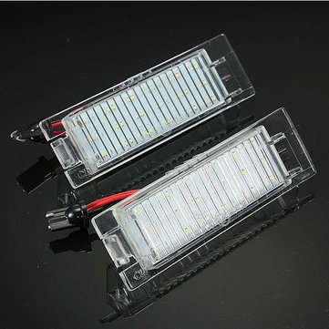 18 LED License Number Plate Light For Vauxhall Opel Corsa