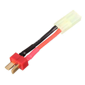 Power Supply Small Tamiya Plug To T-plug Convertor (PLUG: TFEMALETOTAMIYAMALE)