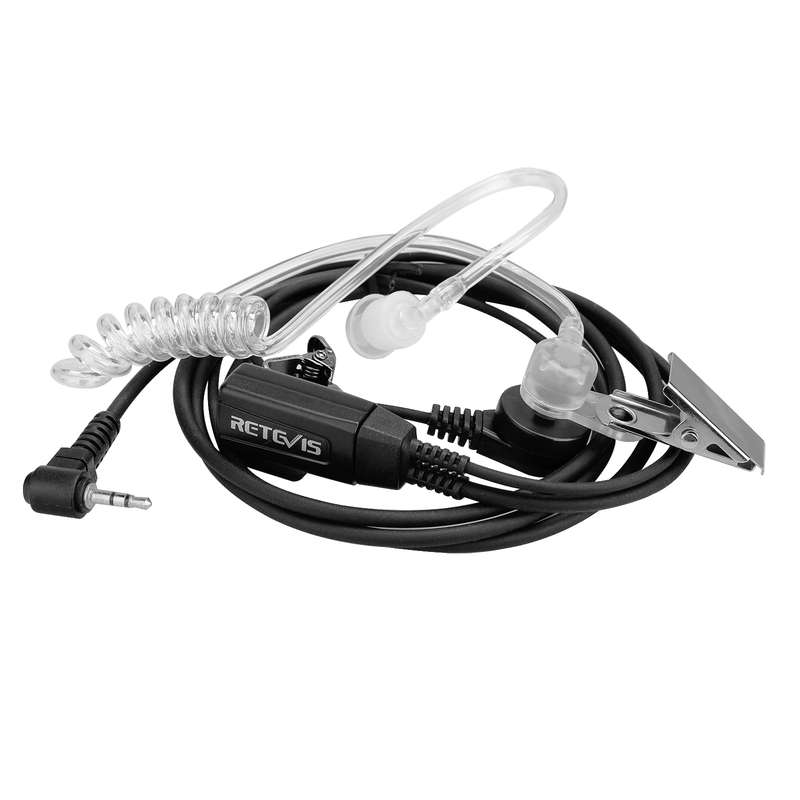 RETEVIS Empty Conduction Headphones  with PTT Microphone for All Walkie-Talkies with Kenwoood Dual-p