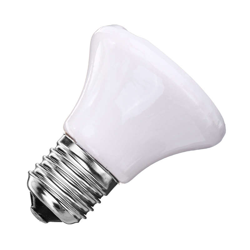 New AC110 AC220V 100W E27 Infrared Ceramic Emitter Heat Reptile Pet Light Bulb W