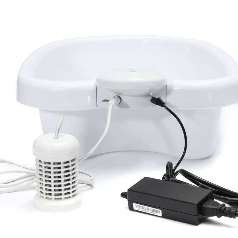Detox Ionic Ion Generator Foot Baths Cell Cleanse Spa Machine Set With Tub Therapy Health