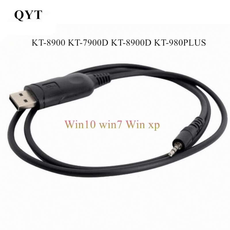 Qyt Mobile Radio Usb Programming Cable For Kt-8900 Kt-8900R Kt-7900D Kt-980Plus Kt-790Plus Car Radio