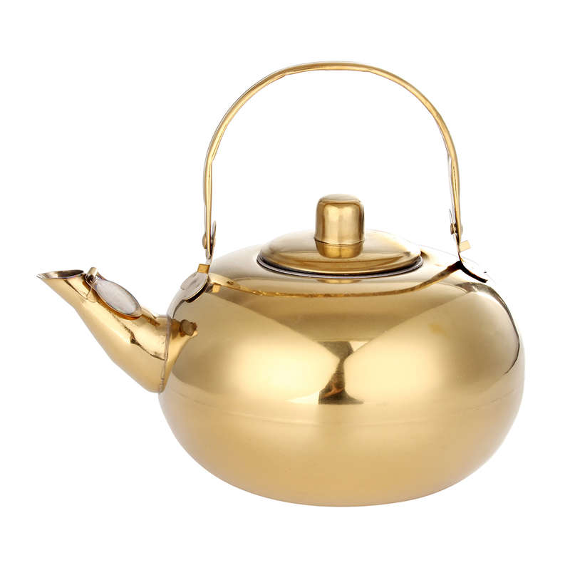 Stainless Steel Tea Pot Kettle Removable Infuser Filter Tea Pot