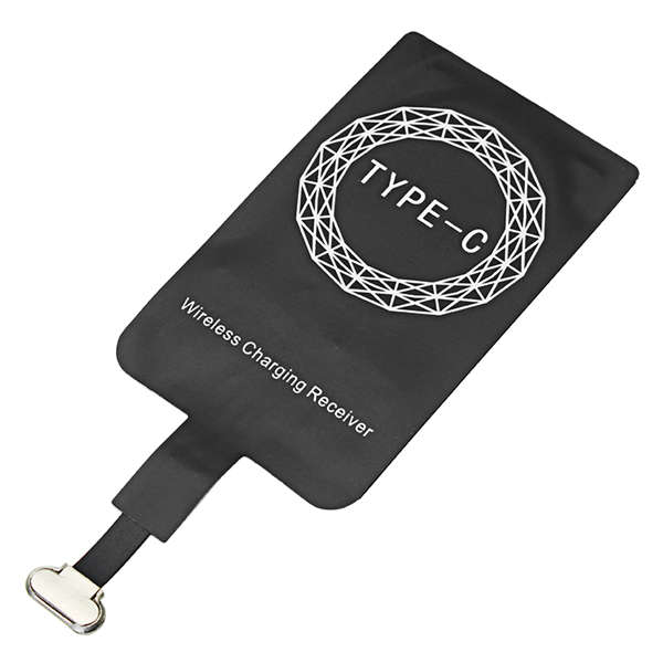 Bakeey Type C Qi Wireless Charger Receiver Charging Adapter For Oneplus 5 5t Xiaomi 6 Mi A1 S8